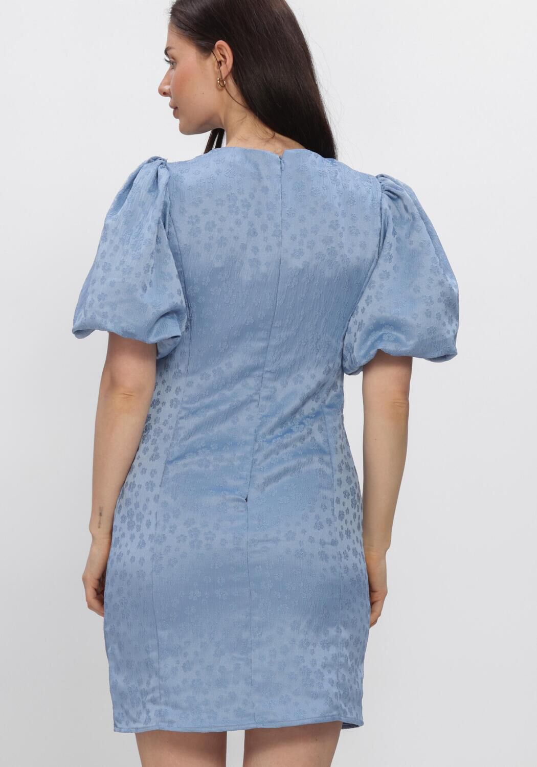 Blaue Y.A.S. Kleider YASSANNE SS DRESS - large