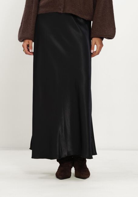 Schwarze MSCH COPENHAGEN Midirock MSCHNICOLETTE ULLAS SKIRT - large