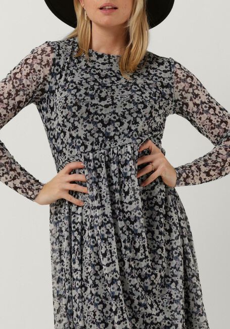 Mehrfarbige/Bunte LEVETE ROOM Midikleid LR-KIMMIA 10 DRESS - large