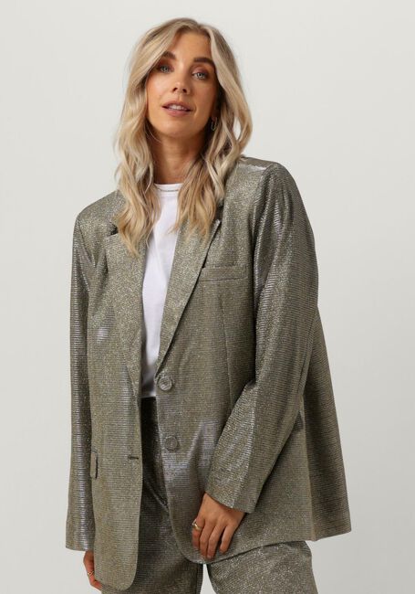 Goldfarbene Y.A.S. Blazer YASSTYLES LS OVERSIZE BLAZER - large