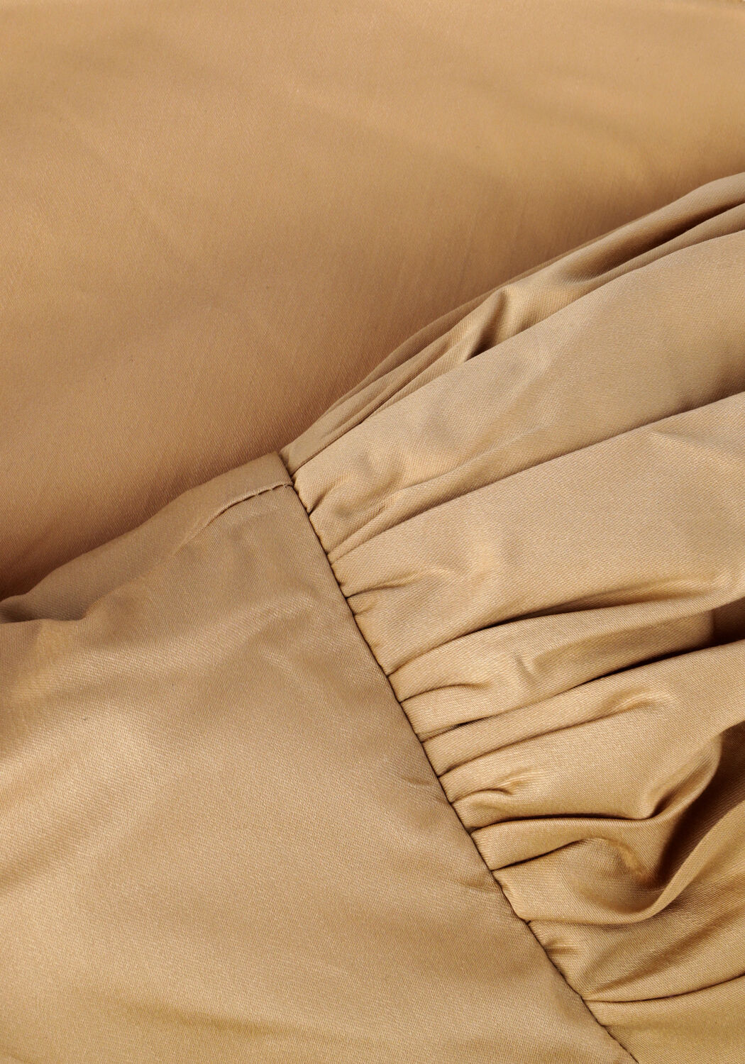 Camelfarbene NOTES DU NORD Blusen KIRA SHORT SLEEVE SHIRT - large