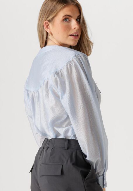 Blaue MSCH COPENHAGEN Blusen MSCHBEAN SHIRT - large