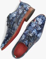 Blaue REHAB Business Schuhe FRED SNAKE LDV - medium