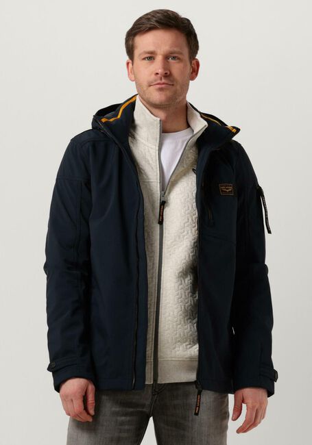 Dunkelblau PME LEGEND Jack SEMI LONG JACKET SUCCESSOR 2.0 SOFT SHELL - large