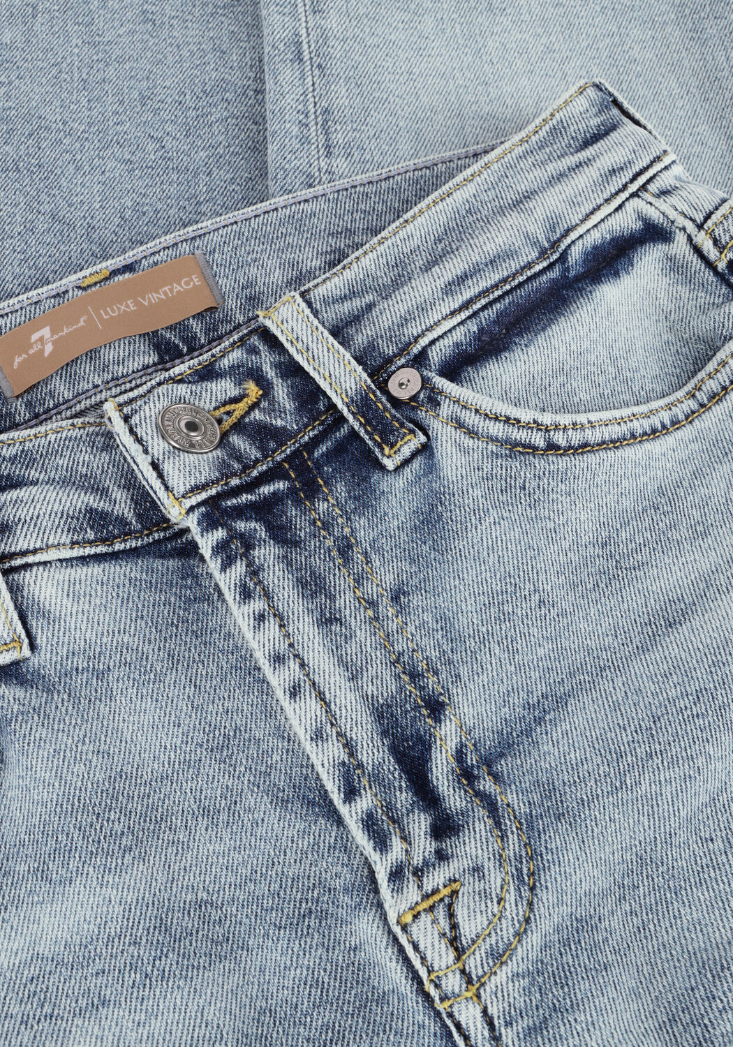 Blaue 7 FOR ALL MANKIND Slim fit jeans ROXANNE AMUSE ME - large