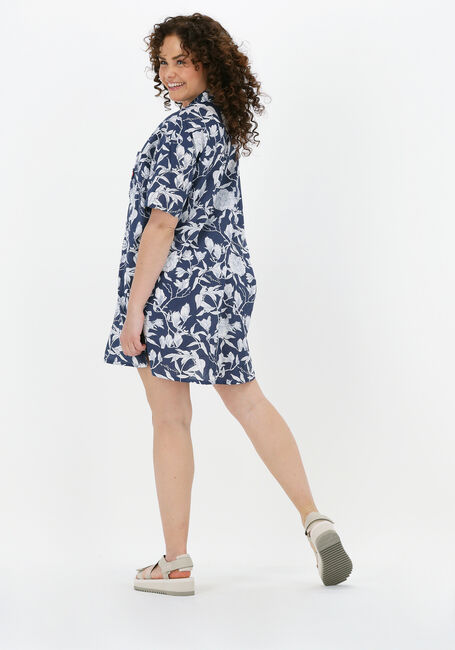 Dunkelblau TOMMY JEANS Minikleid TJW AOP SHIRT DRESS - large