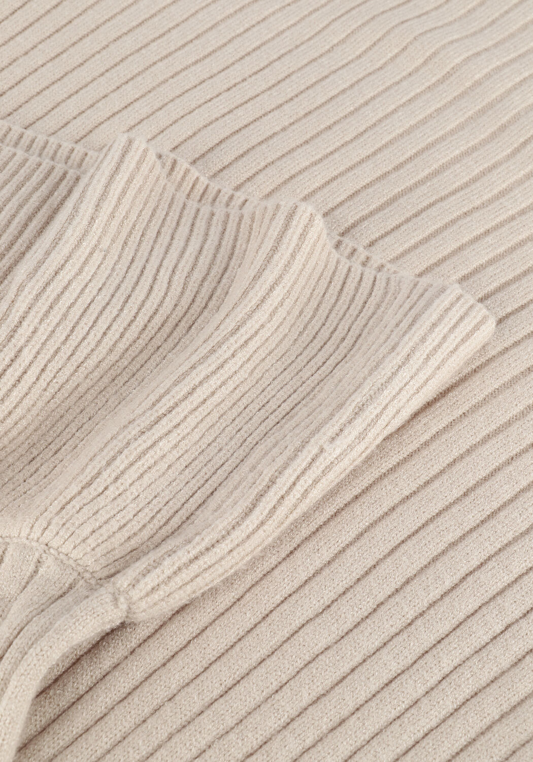 Beige MSCH COPENHAGEN Midikleid VESLA LS FLOUNCE DRESS - large