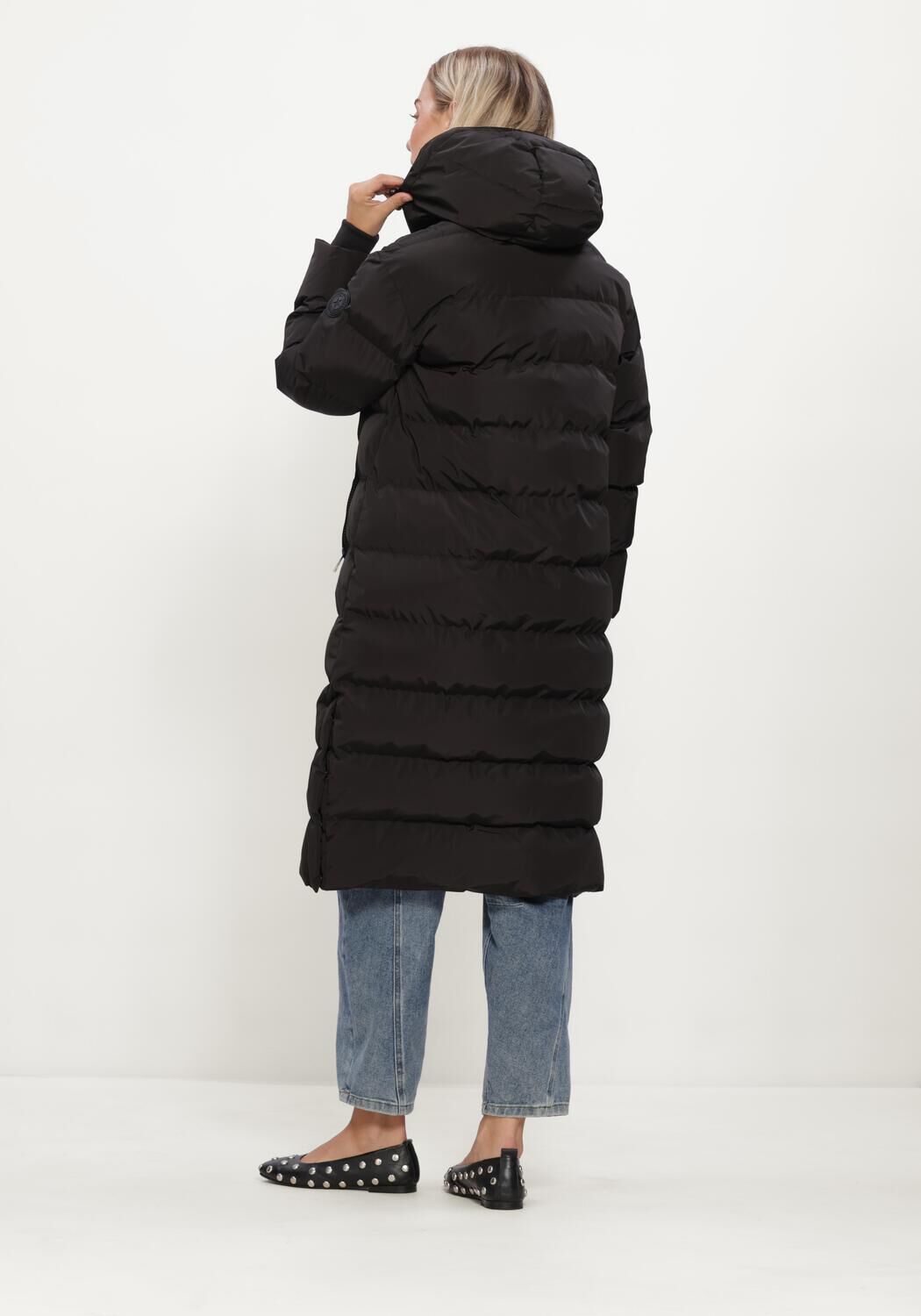 Schwarze AIRFORCE Wattierte Jack GRACE JACKET - large