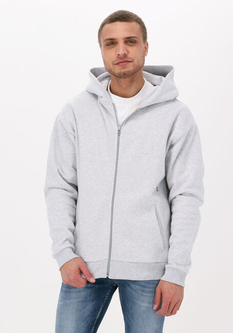 Beige KULTIVATE Strickjacke SW COMFORT FULL-ZIP HOOD - large