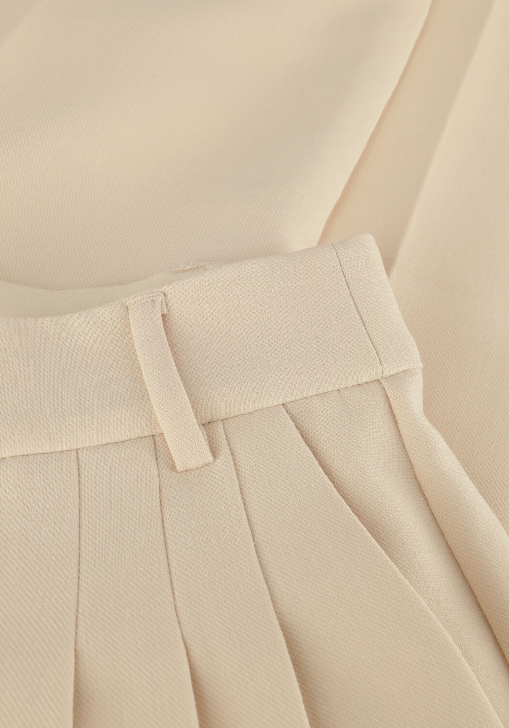 Beige CO'COUTURE Hose VOLA PLEATED LONG PANT - large