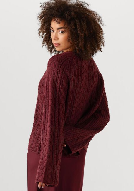 Bordeaux MOVES Pullover ADDA KNIT 2822 - large