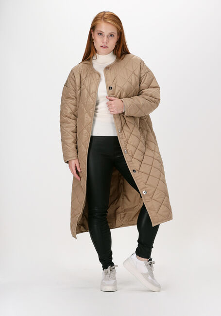 Sand CO'COUTURE Wattierte Jack MANDALINA QUILT COAT - large