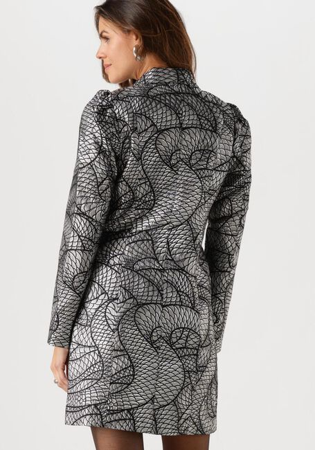 Silberne Y.A.S. Minikleid YASSISI LS BLAZER DRESS - large