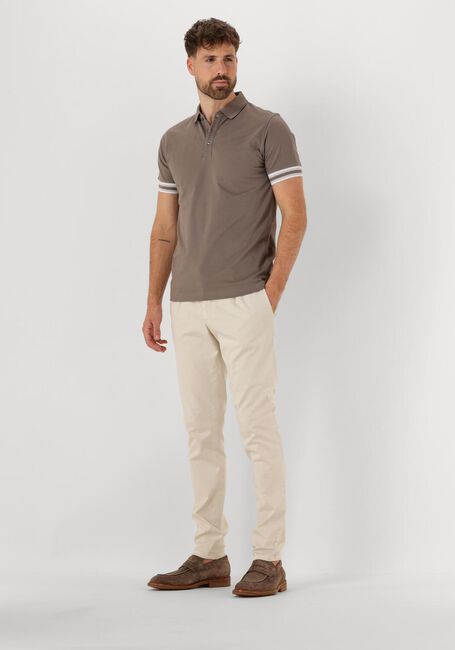 Taupe GENTILUOMO Polo-Shirt POLO 3 BUTTON SS J2006-219 - large