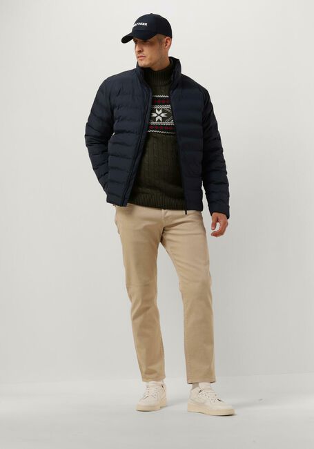 Dunkelblau SELECTED MEN Wattierte Jack SLHBARRY QUILTED JACKET B NOOS - large