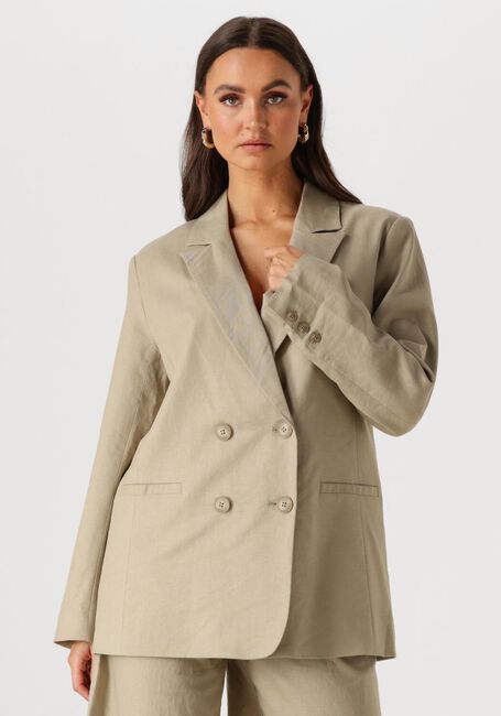Grüne GESTUZ Blazer GZIZZA LINEN BLAZER - large