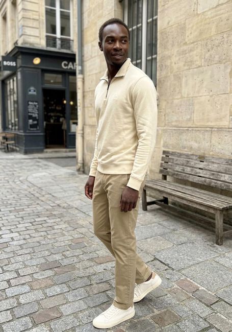 Beige BOSS ORANGE Pullover ZETRUST - large