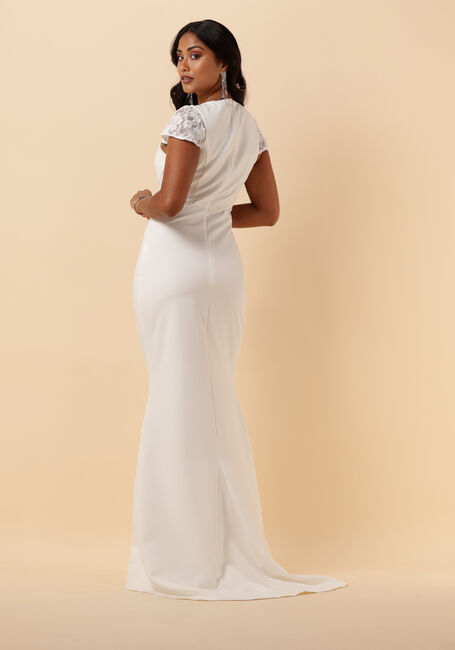 Weiße Y.A.S. Brautmode YASCHRISTA CS MAXI TRAIN DRESS - large
