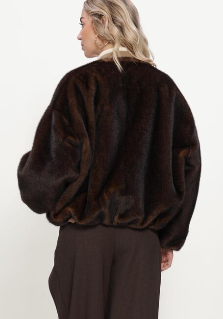 Gr&uuml;ne STUDIO AR Fake-Fur-Jack ETTA FAUX MIN - large