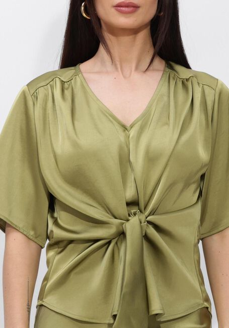 Olive NEO NOIR Blusen CASADIA HEAVY SATEEN BLOUSE - large