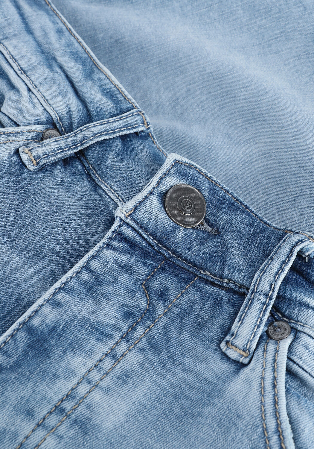 Blaue CAST IRON Jeans RISER SHORTS LIGHT BLUE OCEAN - large