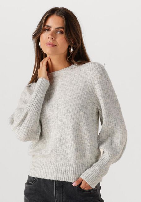 Hellgrau NEO NOIR Pullover KELSEY KNIT BLOUSE - large