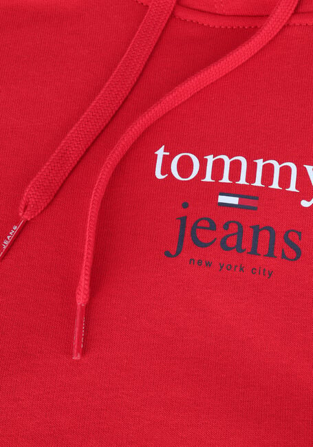 Rote TOMMY JEANS Sweatshirt TJW REG ESSENTIAL LOGO 2 HOODIE - large