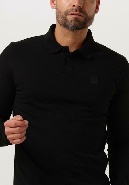 Schwarze BOSS Polo-Shirt PASSERBY - large