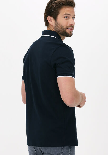 Blaue BOSS ORANGE Polo-Shirt PASSERTIP - large