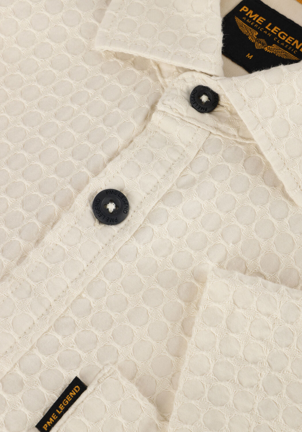 Beige PME LEGEND Casual-Oberhemd SHORT SLEEVE SHIRT STRUCTURE DOBBY - large