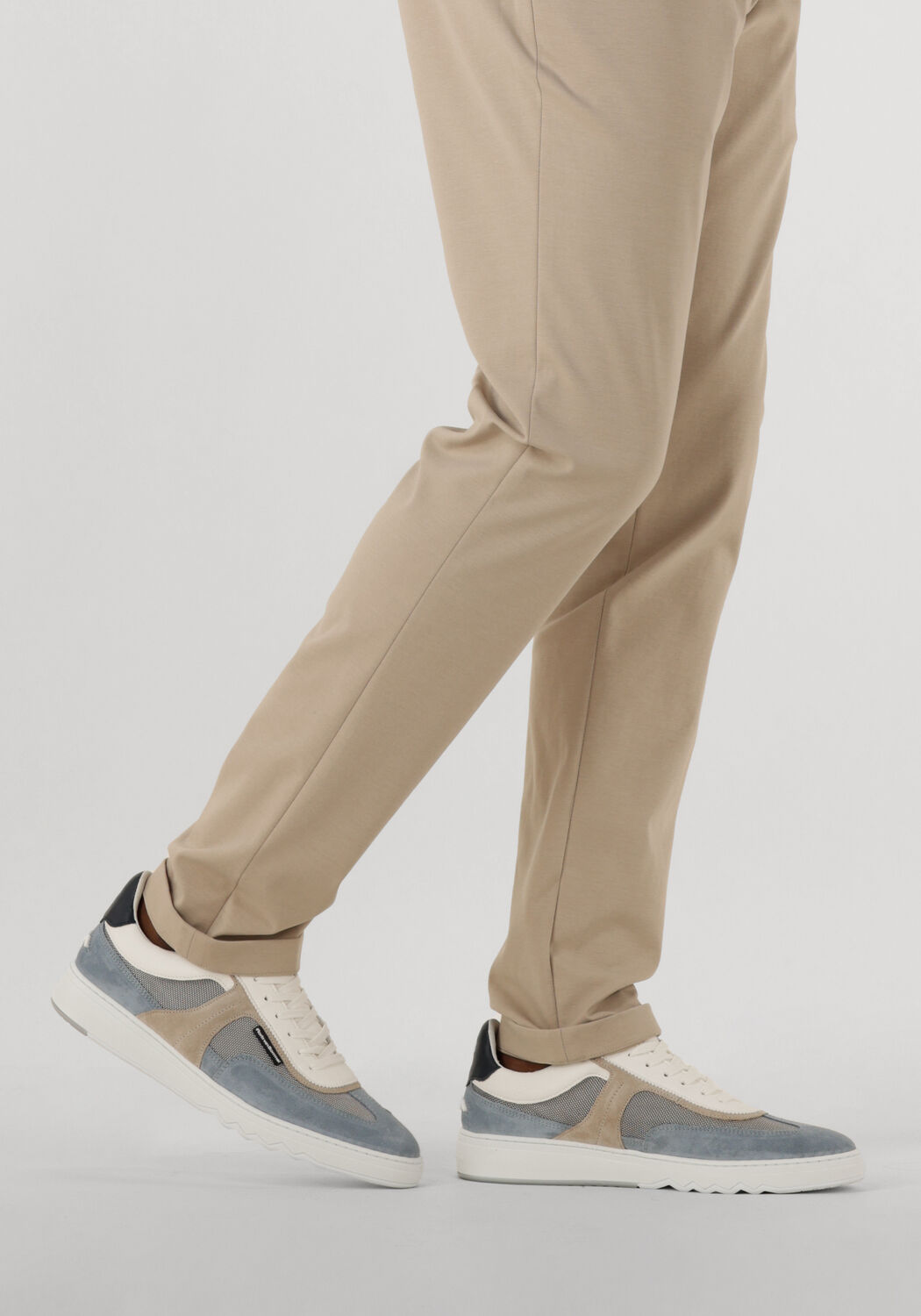 Wei&szlig;e FLORIS VAN BOMMEL Sneaker Low SFM-10216 DE KUPSTER - large