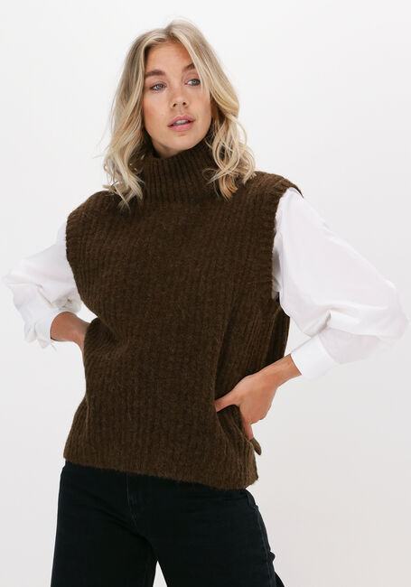 Braune MODSTRÖM Spencer GOLDIE VEST - large