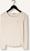 Beige TOMMY HILFIGER Top SLIM 5X2 RIB O-NK LS Beige TOMMY HILFIGER Top SLIM 5X2 RIB O-NK LS - medium