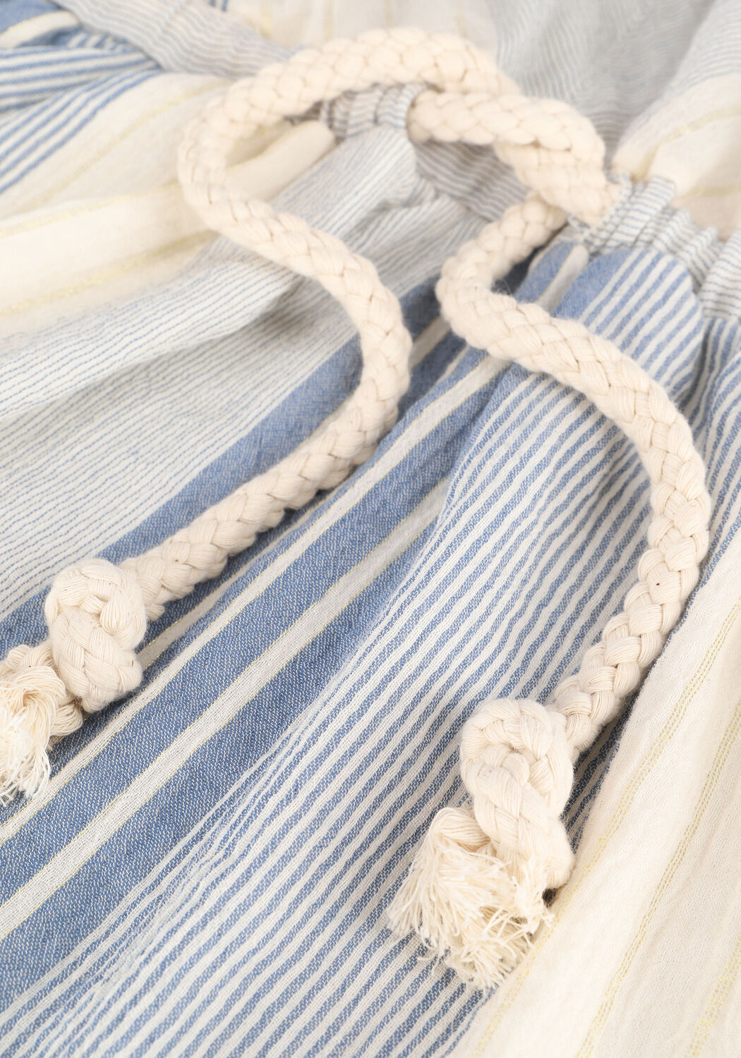 Blaue LOUIZON Maxikleid JIHANE ROBE - large