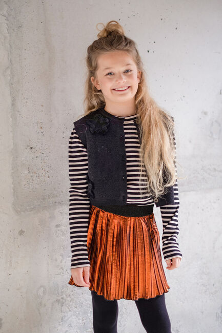 Orangene LIKE FLO Minirock HELLEN SKIRT - large