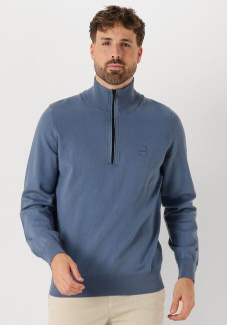 Blaue BOSS ORANGE Pullover KANOBIX_S - large