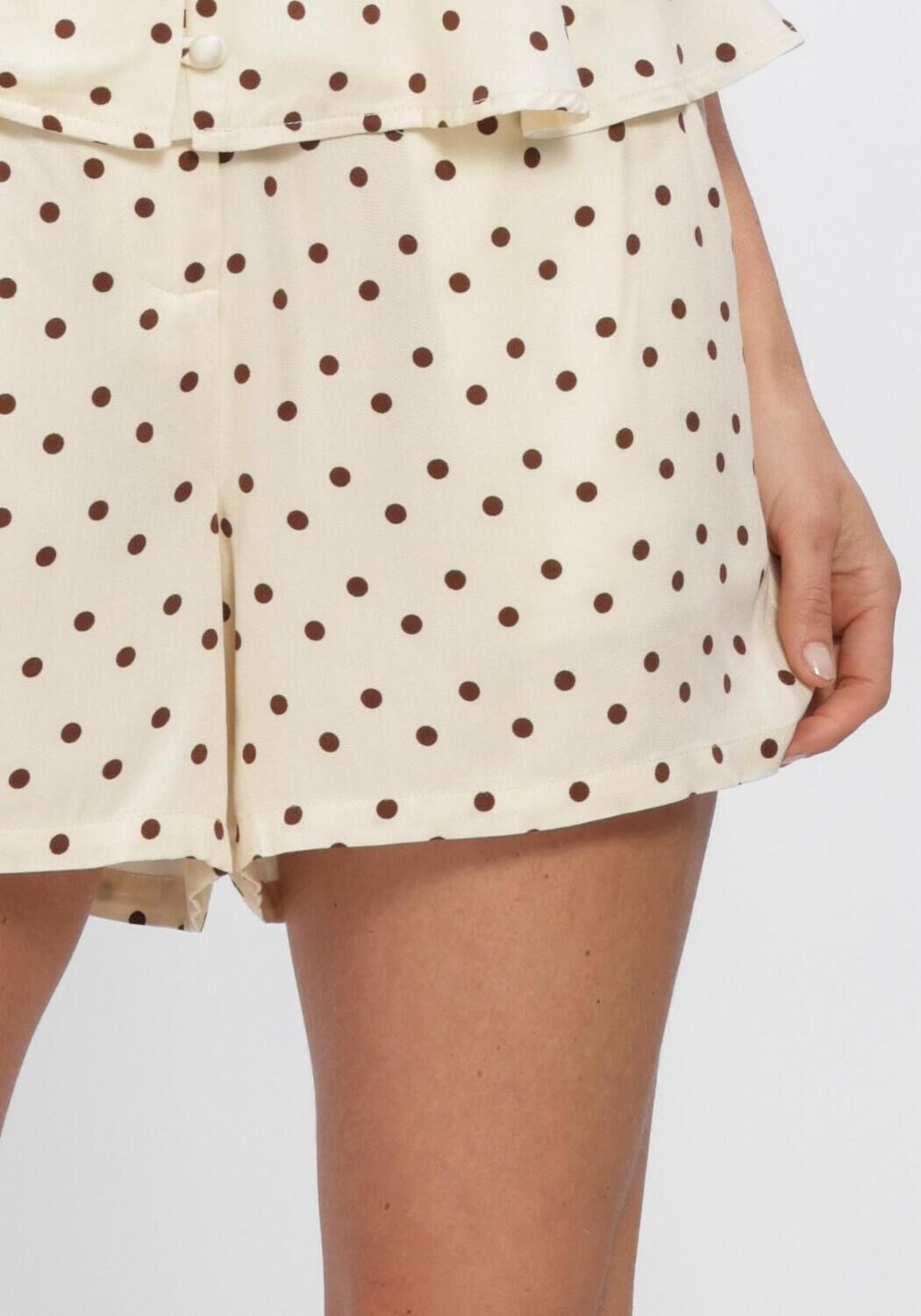 Ecru YDENCE Kurze Hose SHORT ADELINE - large