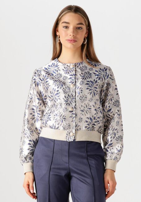 Blaue NUKUS Jack MAUREEN JACKET FLOWER - large