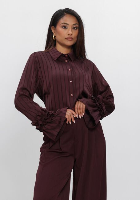 Bordeaux NUKUS Blusen AMALIA BLOUSE STRIPE - large