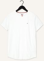 Weiße TOMMY JEANS T-shirt TJM SLIM JASPE C NECK Weiße TOMMY JEANS T-shirt TJM SLIM JASPE C NECK - medium