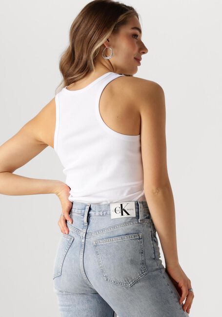 Weiße LIU JO Top TANK TOP LOGO - large