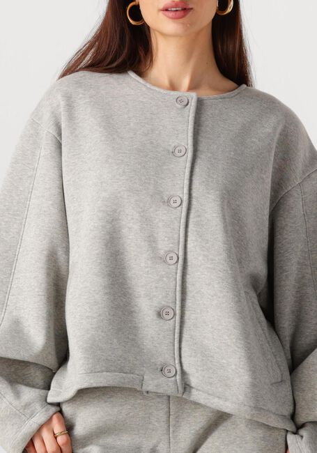 Graue EDITED Mäntel JILIAN SWEAT JACKET - large