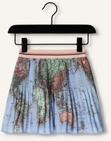 Blaue NONO Minirock NULAN WORLD MAP SHORT PLISSEE SKIRT Blaue NONO Minirock NULAN WORLD MAP SHORT PLISSEE SKIRT - medium