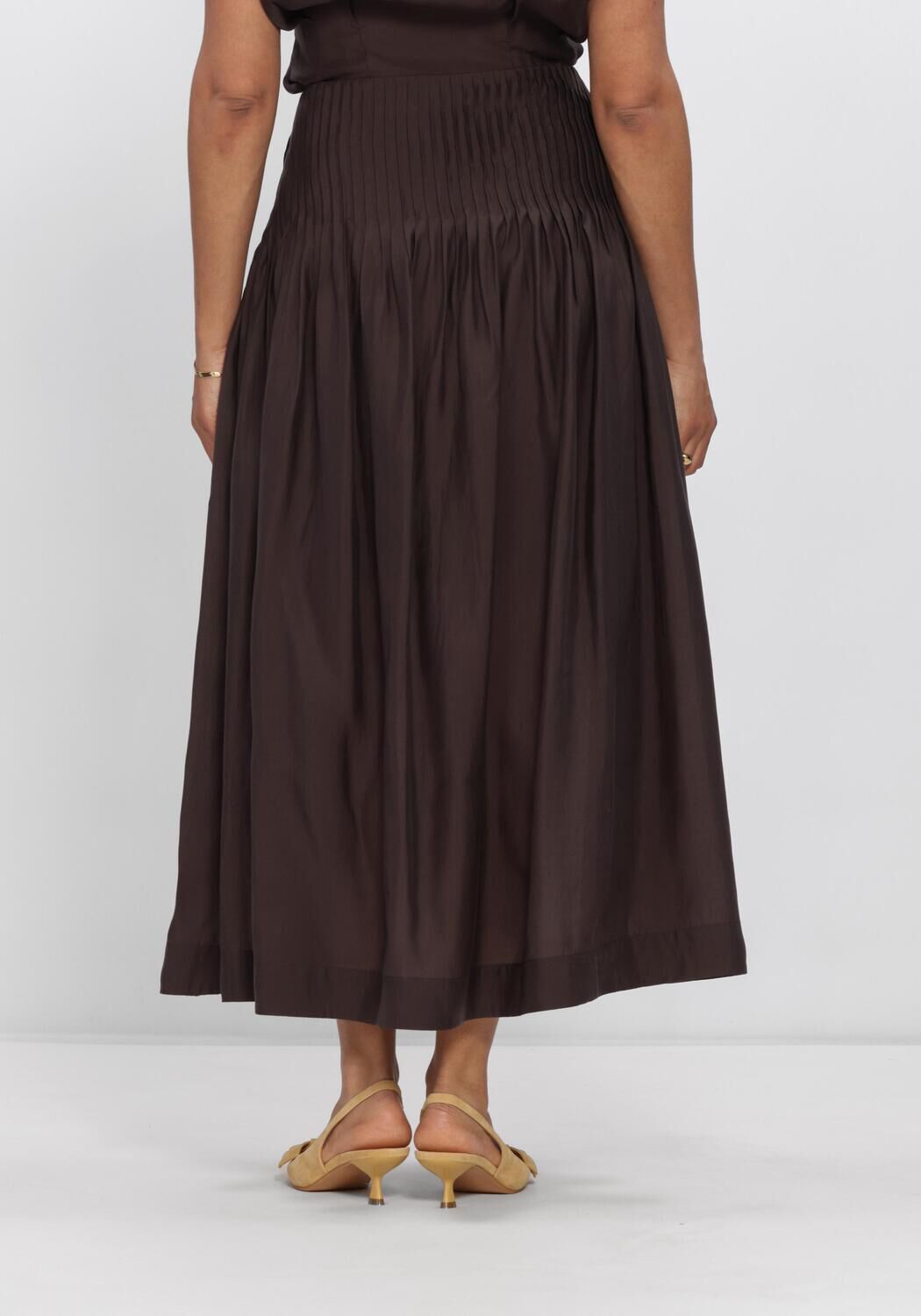 Braune COPENHAGEN MUSE Midirock CMMOLLY-SKIRT - large