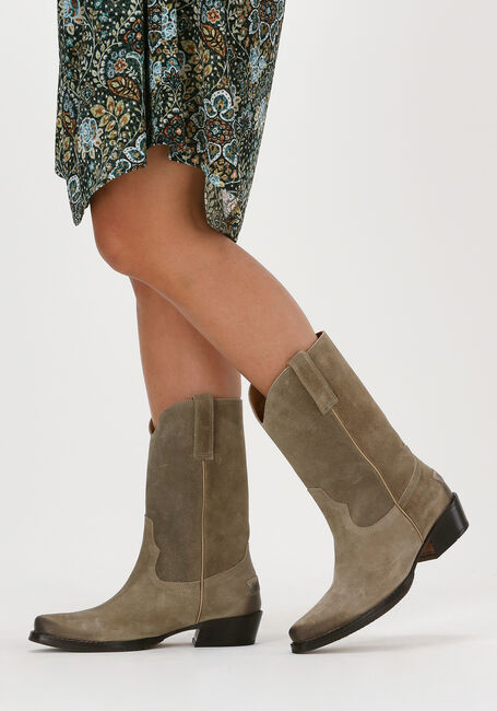 Taupe SHABBIES Cowboystiefel 192020128 - large
