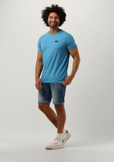 Blaue PME LEGEND T-shirt SHORT SLEEVE R-NECK GUYVER TEE - large