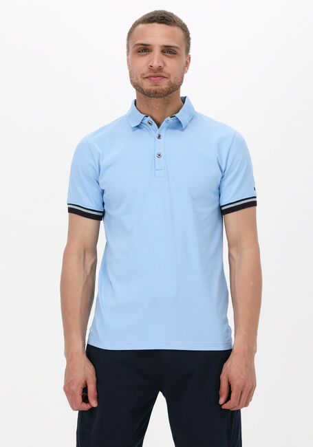 Hellblau GENTI Polo-Shirt J5015-1212 - large