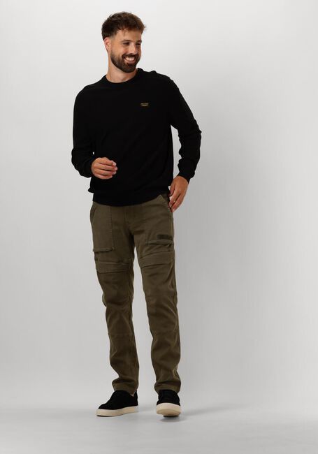 Schwarze PME LEGEND Pullover R-NECK AMERICAN CLASSIC BUCKLEY KNIT - large