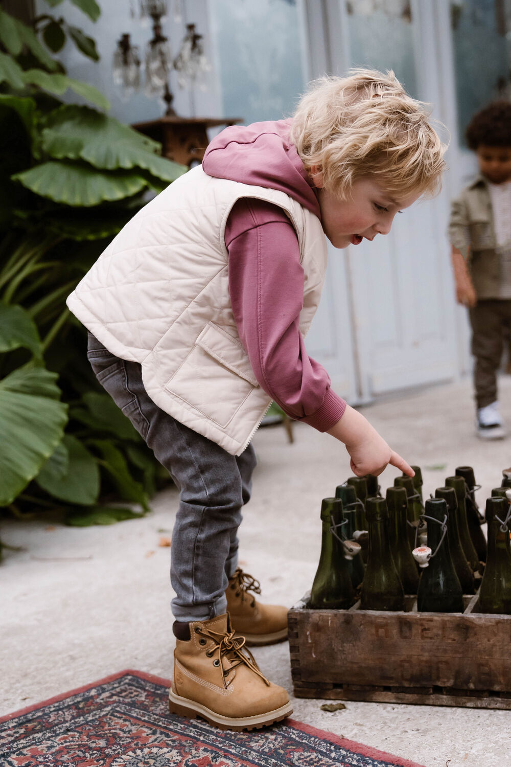 Bordeaux DAILY7 Pullover & Cardigans HOODIE WILD LIVIN - large
