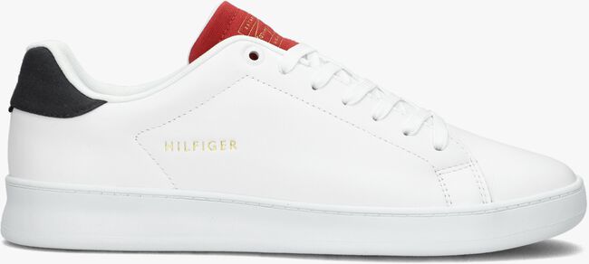 Weiße TOMMY HILFIGER Sneaker low RETRO COURT CLEAN CUPSOLE - large